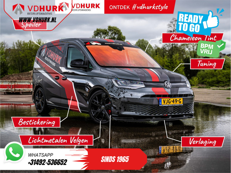 Volkswagen Caddy Cargo Maxi 2.0 TDI Black Edition 125 pk DSG Aut. BPM VRIJ! Ready2Go Leder/ Adapt. Cruise/ Virtual Cockpit/ Standkachel/ LED/ Stoelverw./ Na - Βαν: φωτογραφία 4 Volkswagen Caddy Cargo Maxi 2.0 TDI Black Edition 125 pk DSG Aut. BPM VRIJ! Ready2Go Leder/ Adapt. Cruise/ Virtual Cockpit/ Standkachel/ LED/ Stoelverw./ Na - Βαν: φωτογραφία 4