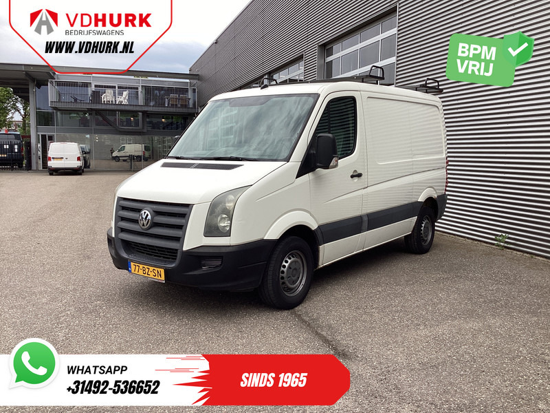 Βαν Volkswagen Crafter 35 2.5 TDI EXPORT ONLY Riem V.V/ APK 5-2026/ Imperiaal/ Gev.stoel/ 2.8T trekverm./ Navi/ Trekhaak/ Airco: φωτογραφία 9