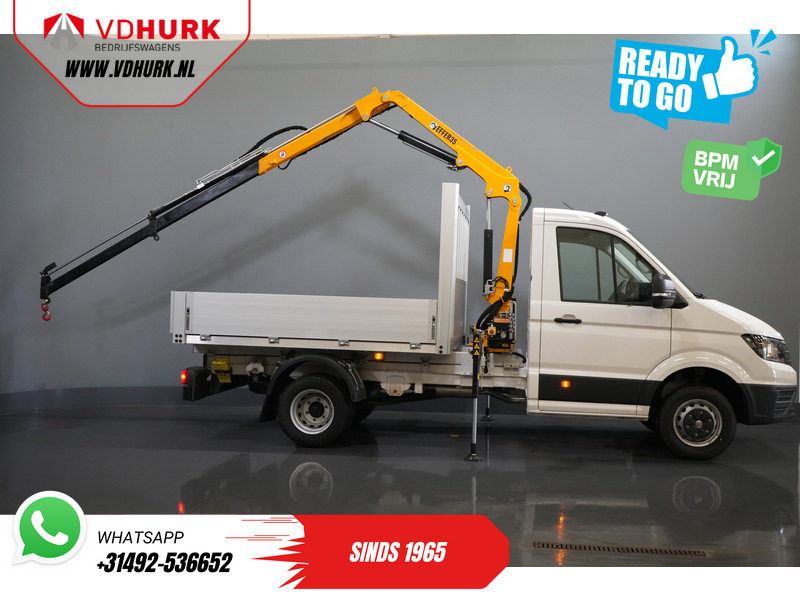 Volkswagen Crafter 50 165 pk Effer 352S Kraan/ Crane/ Kran/ Autokran/ PTO/ Open laadbak/ Dubbel Lucht - Ελαφρύ επαγγελματικό: φωτογραφία 2 Volkswagen Crafter 50 165 pk Effer 352S Kraan/ Crane/ Kran/ Autokran/ PTO/ Open laadbak/ Dubbel Lucht - Ελαφρύ επαγγελματικό: φωτογραφία 2