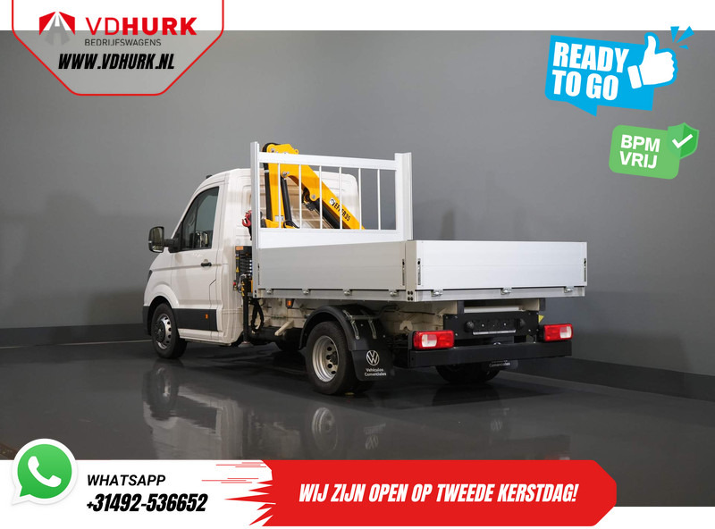 Volkswagen Crafter 50 165 pk Effer 352S Kraan/ Crane/ Kran/ Autokran/ PTO/ Open laadbak/ Dubbel Lucht - Μικρό φορτηγό με καρότσα: φωτογραφία 3 Volkswagen Crafter 50 165 pk Effer 352S Kraan/ Crane/ Kran/ Autokran/ PTO/ Open laadbak/ Dubbel Lucht - Μικρό φορτηγό με καρότσα: φωτογραφία 3