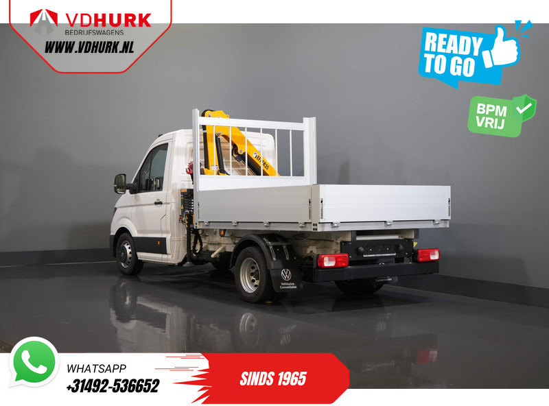 Volkswagen Crafter 50 165 pk Effer 352S Kraan/ Crane/ Kran/ Autokran/ PTO/ Open laadbak/ Dubbel Lucht - Μικρό φορτηγό με καρότσα: φωτογραφία 3 Volkswagen Crafter 50 165 pk Effer 352S Kraan/ Crane/ Kran/ Autokran/ PTO/ Open laadbak/ Dubbel Lucht - Μικρό φορτηγό με καρότσα: φωτογραφία 3