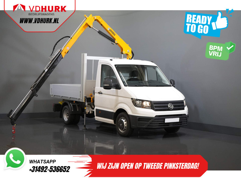 Volkswagen Crafter 50 165 pk Effer 352S Kraan/ Crane/ Kran/ Autokran/ PTO/ Open laadbak/ Dubbel Lucht - Ελαφρύ επαγγελματικό: φωτογραφία 1 Volkswagen Crafter 50 165 pk Effer 352S Kraan/ Crane/ Kran/ Autokran/ PTO/ Open laadbak/ Dubbel Lucht - Ελαφρύ επαγγελματικό: φωτογραφία 1