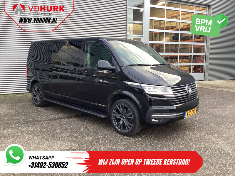 Volkswagen Transporter T6.1 2.0 TDI 150 pk DSG Aut. L2 DC Dubbel Cabine LED/ 20" LMV/ Elek. Schuifdeur/ Alpine/ Leder/ Climate/ Cruise/ Camera/ Trekhaa - Μικρό βαν, Διπλοκάμπινο ελαφρύ επαγγελματικό: φωτογραφία 1 Volkswagen Transporter T6.1 2.0 TDI 150 pk DSG Aut. L2 DC Dubbel Cabine LED/ 20" LMV/ Elek. Schuifdeur/ Alpine/ Leder/ Climate/ Cruise/ Camera/ Trekhaa - Μικρό βαν, Διπλοκάμπινο ελαφρύ επαγγελματικό: φωτογραφία 1