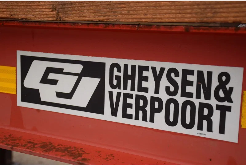 Επικαθήμενο με χαμηλό δάπεδο Gheysen en Verpoort 3 assen  47 Ton: φωτογραφία 7