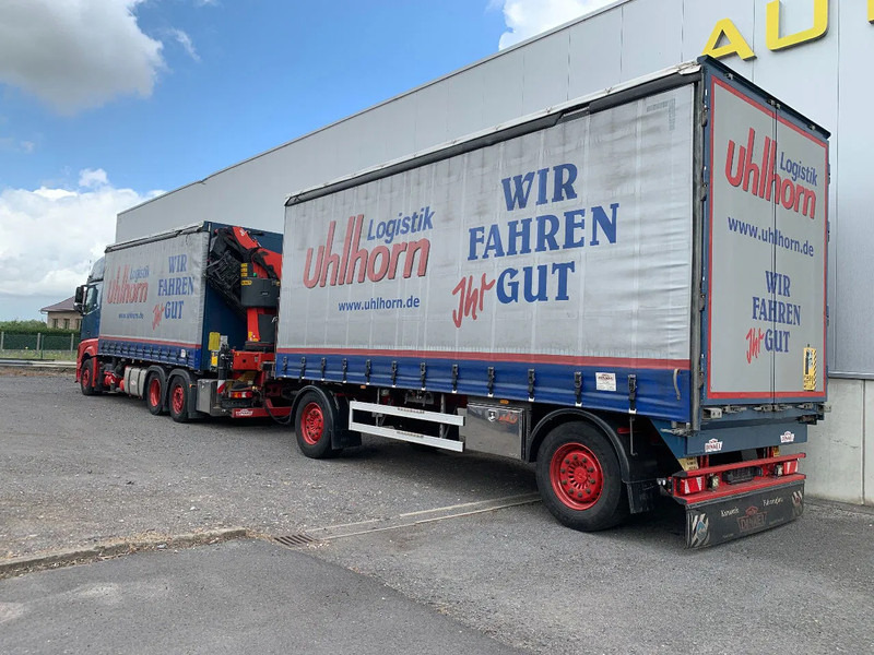 Mercedes-Benz Actros 2548 6X2 + Aanhanger*Palfinger crane*Cruise control*Airco* - Φορτηγό μουσαμάς, Φορτηγό με γερανό: φωτογραφία 2 Mercedes-Benz Actros 2548 6X2 + Aanhanger*Palfinger crane*Cruise control*Airco* - Φορτηγό μουσαμάς, Φορτηγό με γερανό: φωτογραφία 2