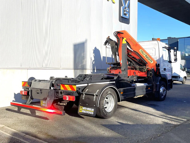 Mercedes-Benz Atego 1621 *Palfinger kraan*Containersysteem*luchtvering achteras*bluetooth - Φορτηγό φόρτωσης γάντζου, Φορτηγό με γερανό: φωτογραφία 2 Mercedes-Benz Atego 1621 *Palfinger kraan*Containersysteem*luchtvering achteras*bluetooth - Φορτηγό φόρτωσης γάντζου, Φορτηγό με γερανό: φωτογραφία 2
