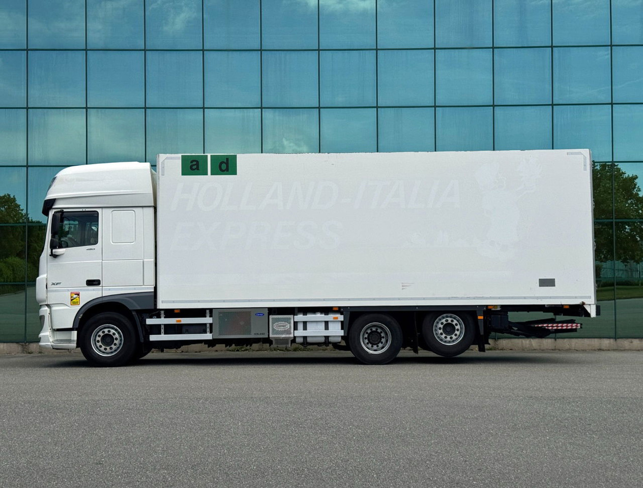 DAF XF 480 FAR SSC 6X2 Carrier TRS Iceland Lift 815 x 250 x 274 CM Inside TOP Co - Φορτηγό ψυγείο: φωτογραφία 2 DAF XF 480 FAR SSC 6X2 Carrier TRS Iceland Lift 815 x 250 x 274 CM Inside TOP Co - Φορτηγό ψυγείο: φωτογραφία 2