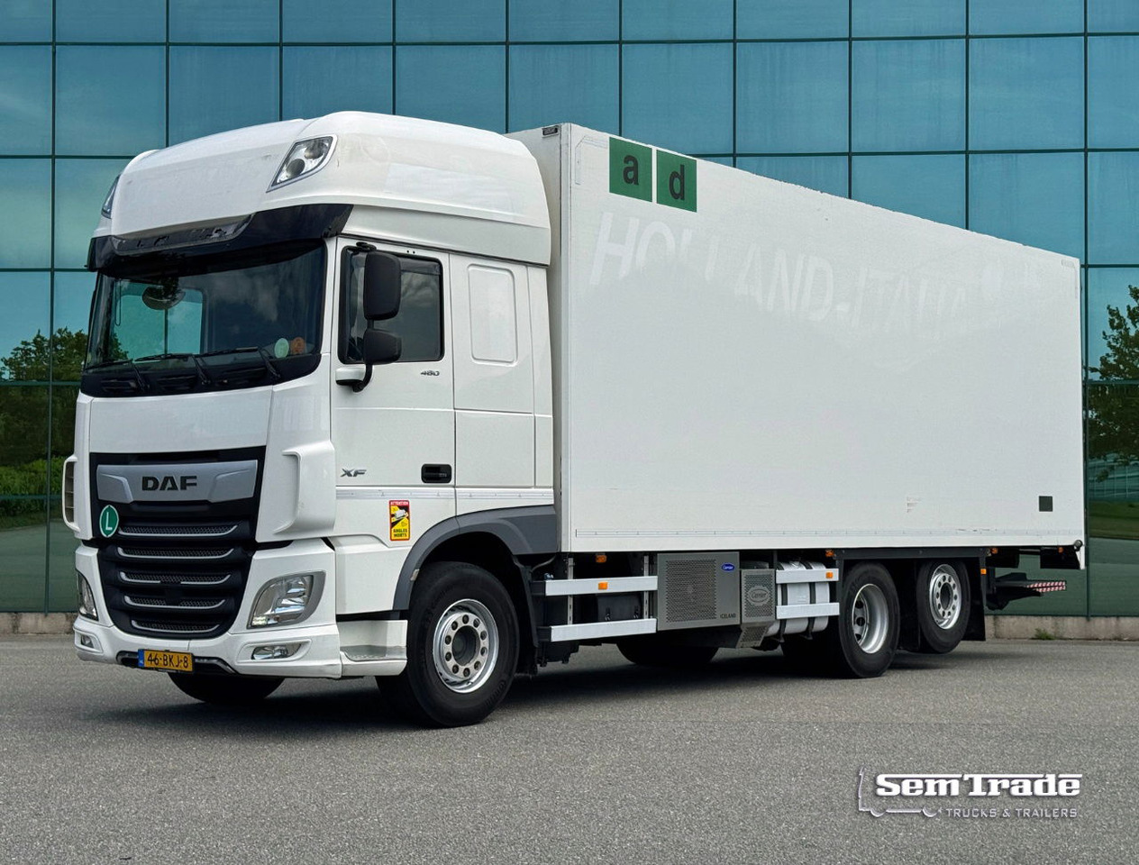 DAF XF 480 FAR SSC 6X2 Carrier TRS Iceland Lift 815 x 250 x 274 CM Inside TOP Co - Φορτηγό ψυγείο: φωτογραφία 1 DAF XF 480 FAR SSC 6X2 Carrier TRS Iceland Lift 815 x 250 x 274 CM Inside TOP Co - Φορτηγό ψυγείο: φωτογραφία 1
