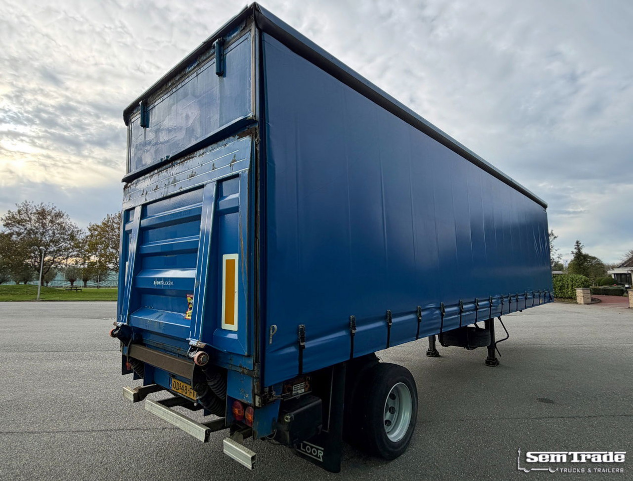 Floor FL0-12-102 City Trailer Tail Lift Good Condition Holland-Trailer - Επικαθήμενο κουρτίνα: φωτογραφία 4 Floor FL0-12-102 City Trailer Tail Lift Good Condition Holland-Trailer - Επικαθήμενο κουρτίνα: φωτογραφία 4