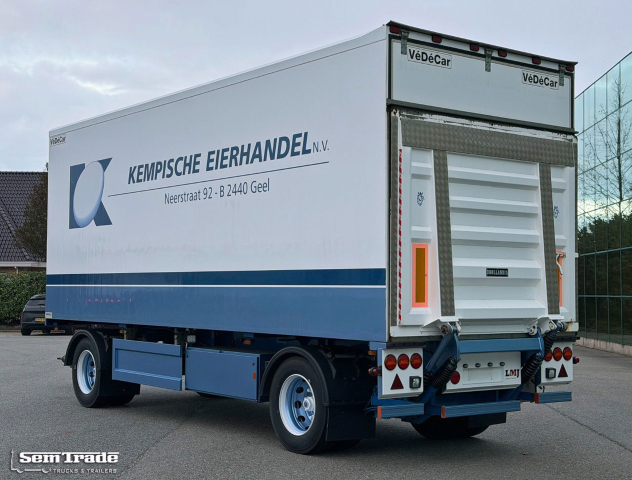 Groenewegen DRA-10-10-2 VéDéCar Isolated BOX BPW Axles Disc Brakes Tail Lift NEW Condition - Ρυμούλκα κόφα: φωτογραφία 3 Groenewegen DRA-10-10-2 VéDéCar Isolated BOX BPW Axles Disc Brakes Tail Lift NEW Condition - Ρυμούλκα κόφα: φωτογραφία 3