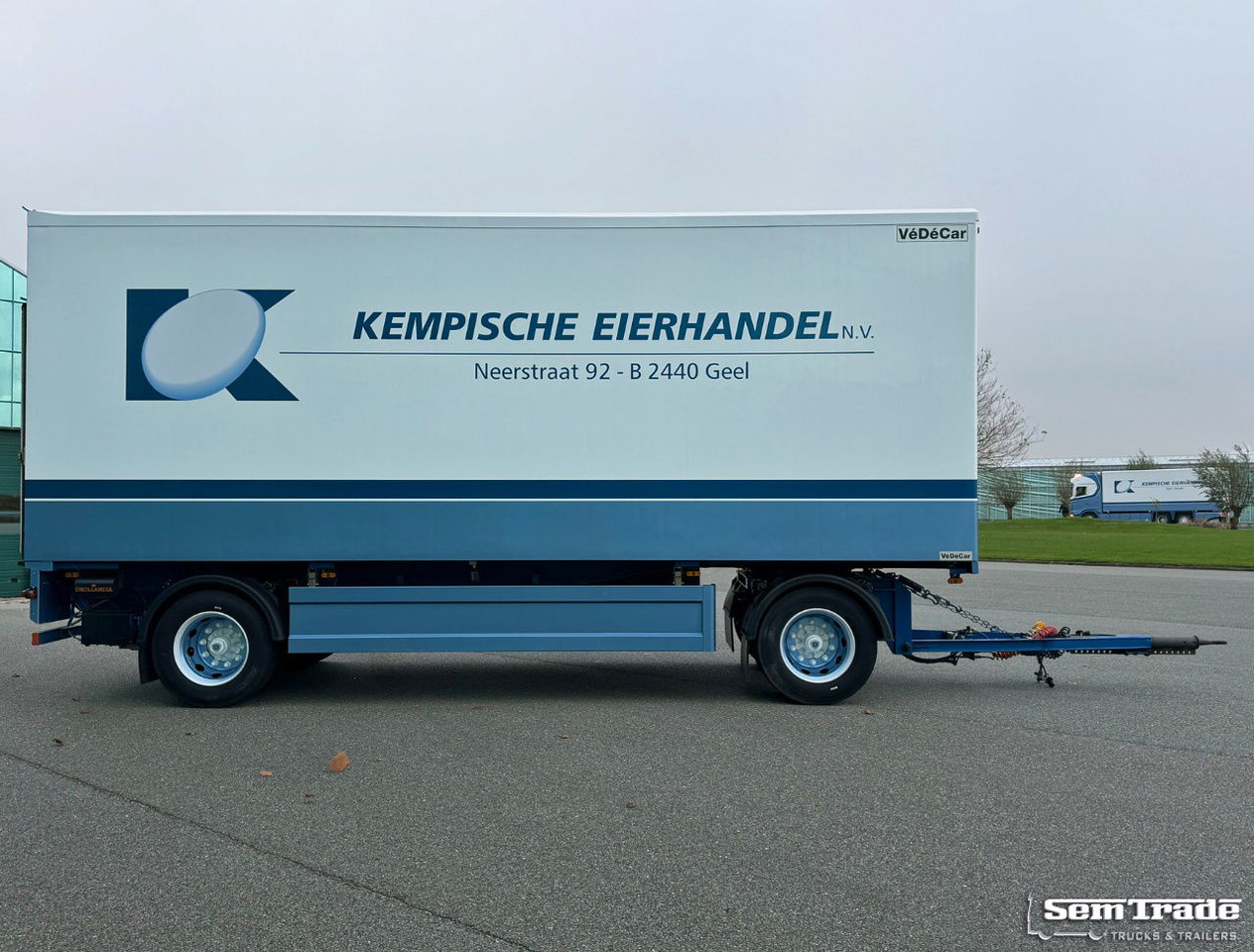Groenewegen DRA-10-10-2 VéDéCar Isolated BOX BPW Axles Disc Brakes Tail Lift NEW Condition - Ρυμούλκα κόφα: φωτογραφία 5 Groenewegen DRA-10-10-2 VéDéCar Isolated BOX BPW Axles Disc Brakes Tail Lift NEW Condition - Ρυμούλκα κόφα: φωτογραφία 5