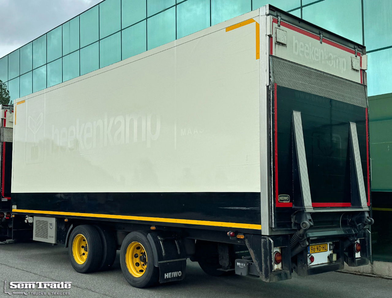 HTF Heiwo Isolated BOX TRS Cooling Tail Lift Holland-Trailer - Ρυμούλκα ψυγείο: φωτογραφία 3 HTF Heiwo Isolated BOX TRS Cooling Tail Lift Holland-Trailer - Ρυμούλκα ψυγείο: φωτογραφία 3