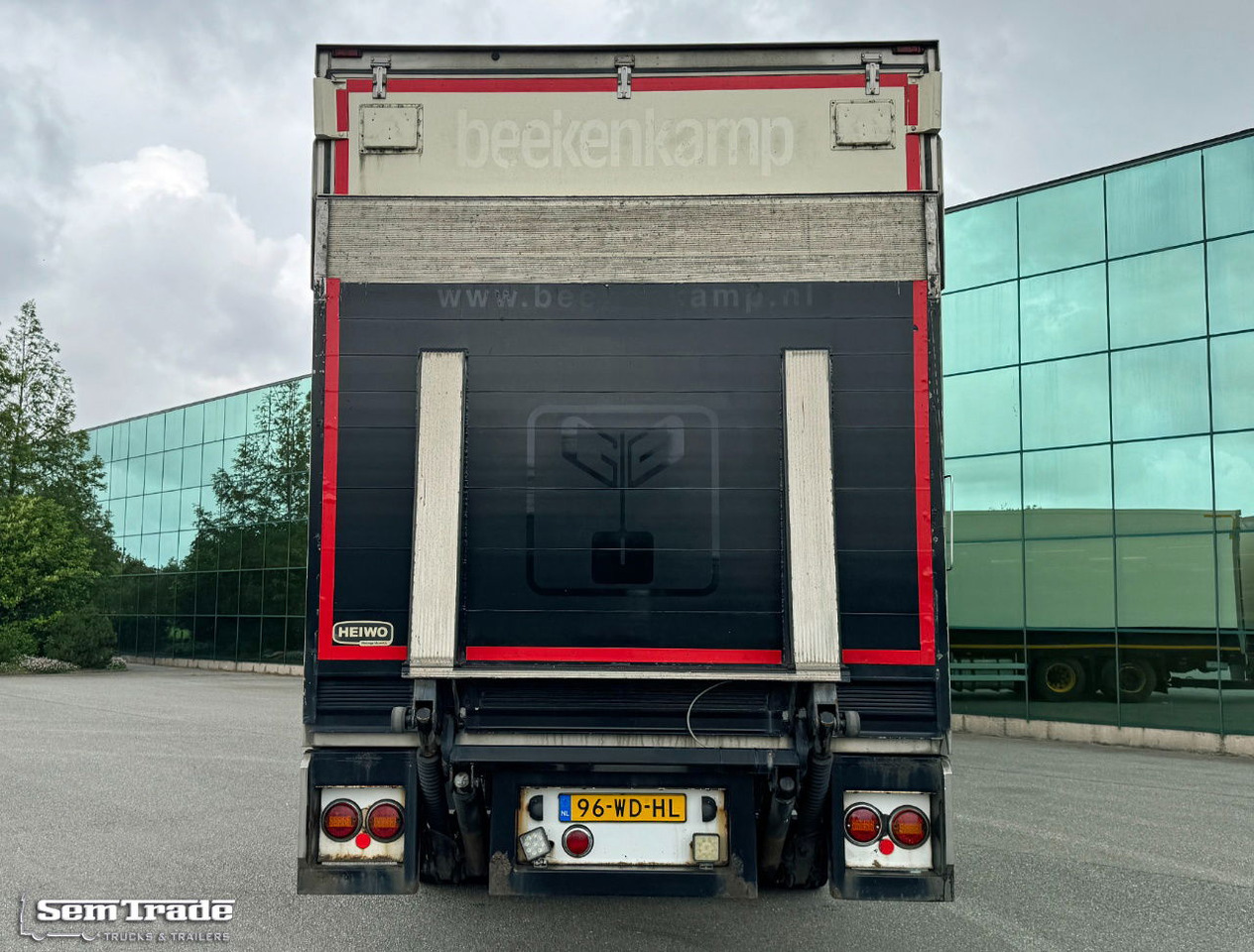 HTF Heiwo Isolated BOX TRS Cooling Tail Lift Holland-Trailer - Ρυμούλκα ψυγείο: φωτογραφία 4 HTF Heiwo Isolated BOX TRS Cooling Tail Lift Holland-Trailer - Ρυμούλκα ψυγείο: φωτογραφία 4
