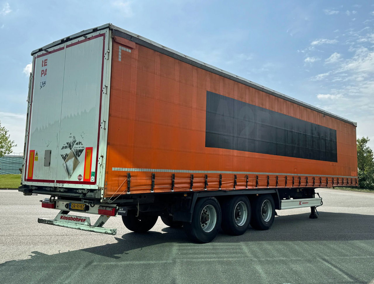 KAESSBOHRER Maxima Drum Brakes Sliding Roof NO Rust Galvanised Chassis TOP Condi - Επικαθήμενο κουρτίνα: φωτογραφία 5 KAESSBOHRER Maxima Drum Brakes Sliding Roof NO Rust Galvanised Chassis TOP Condi - Επικαθήμενο κουρτίνα: φωτογραφία 5