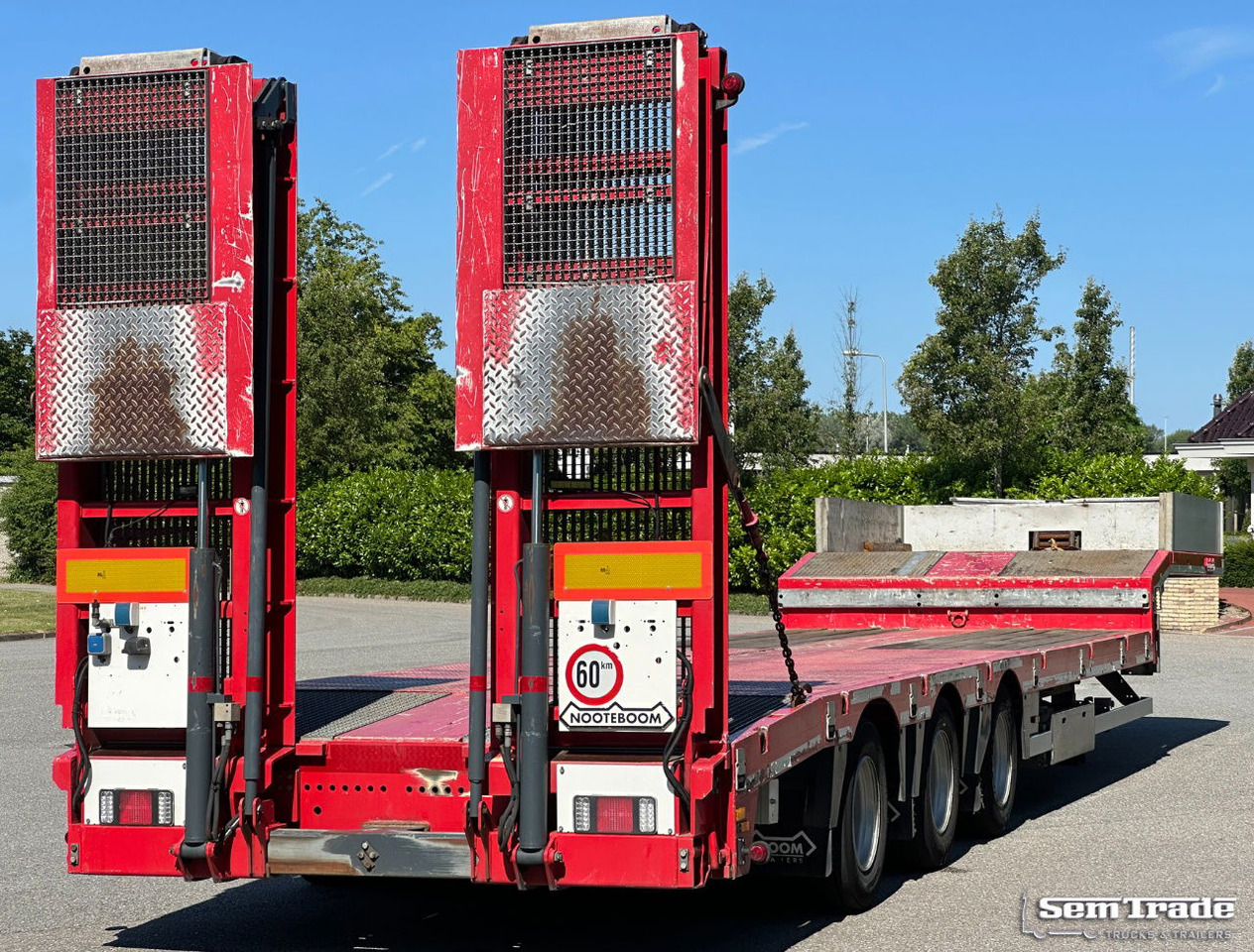 Nooteboom OSD-48-003 Semi 3 Axles Hydraulic Ramps Hinge TOP Condition - Επικαθήμενο με χαμηλό δάπεδο: φωτογραφία 5 Nooteboom OSD-48-003 Semi 3 Axles Hydraulic Ramps Hinge TOP Condition - Επικαθήμενο με χαμηλό δάπεδο: φωτογραφία 5