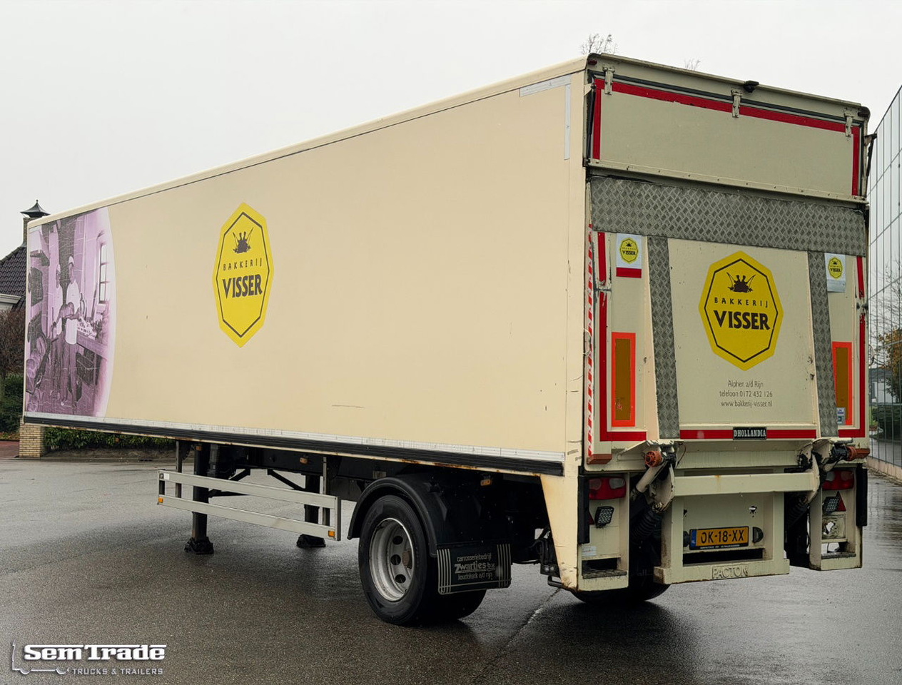 Pacton TBD 122 Tail Lift Steering Axle 1075x250x230 Inside NL City Trailer - Επικαθήμενο κόφα: φωτογραφία 3 Pacton TBD 122 Tail Lift Steering Axle 1075x250x230 Inside NL City Trailer - Επικαθήμενο κόφα: φωτογραφία 3
