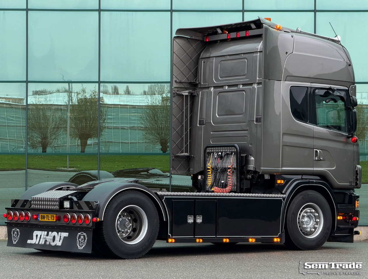 Scania R164-480 V8 King Retarder Manual Gearbox Showtruck Completely Rebuild Unique Condition - Τράκτορας: φωτογραφία 4 Scania R164-480 V8 King Retarder Manual Gearbox Showtruck Completely Rebuild Unique Condition - Τράκτορας: φωτογραφία 4