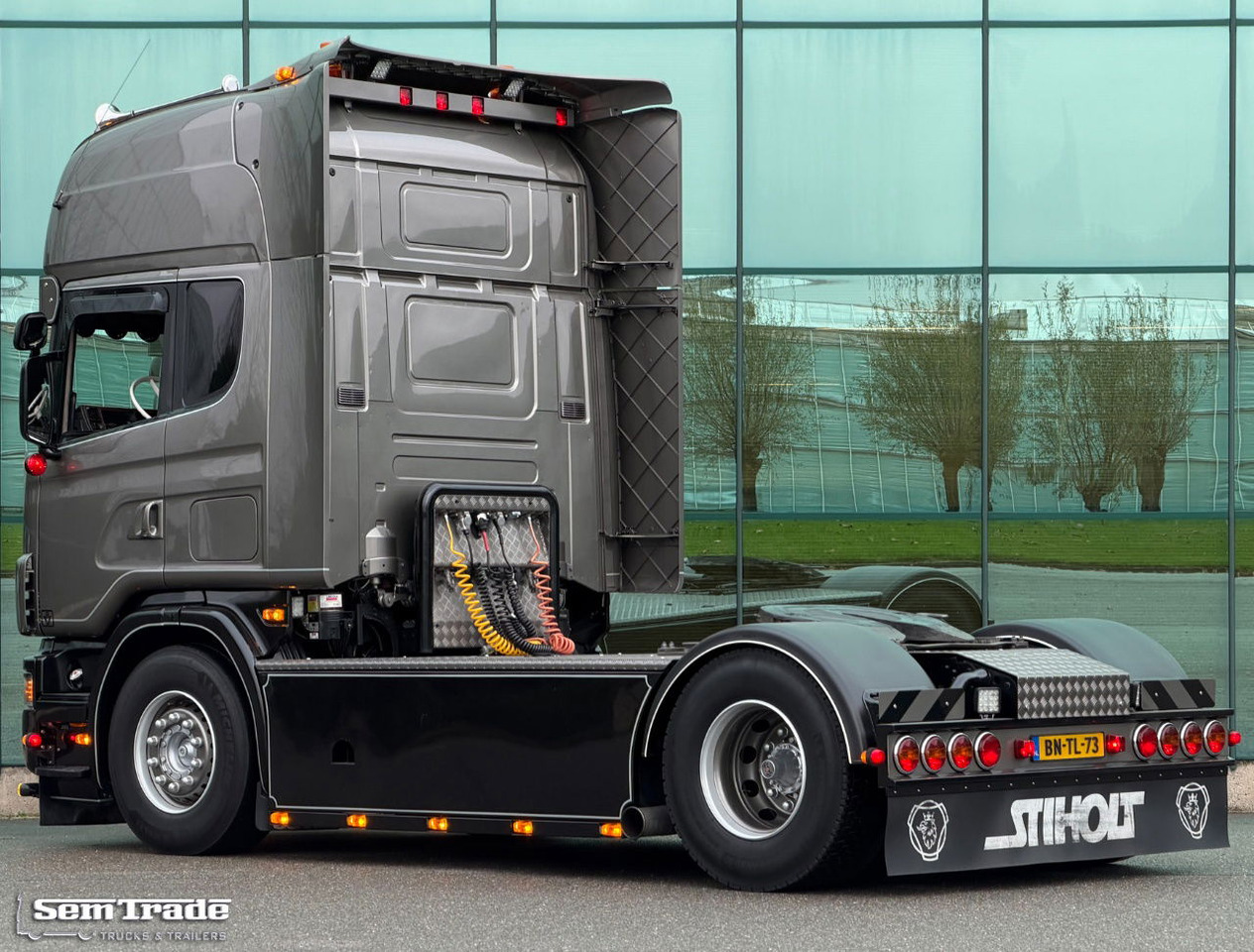 Scania R164-480 V8 King Retarder Manual Gearbox Showtruck Completely Rebuild Unique Condition - Τράκτορας: φωτογραφία 3 Scania R164-480 V8 King Retarder Manual Gearbox Showtruck Completely Rebuild Unique Condition - Τράκτορας: φωτογραφία 3