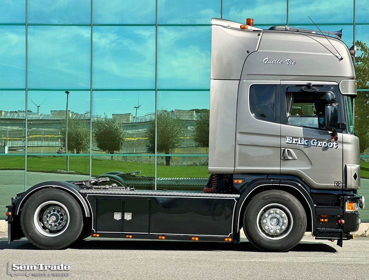 Scania R164-480 V8 Retarder Manual Gearbox Showtruck Completely Rebuild Unique Condition - Τράκτορας: φωτογραφία 5 Scania R164-480 V8 Retarder Manual Gearbox Showtruck Completely Rebuild Unique Condition - Τράκτορας: φωτογραφία 5