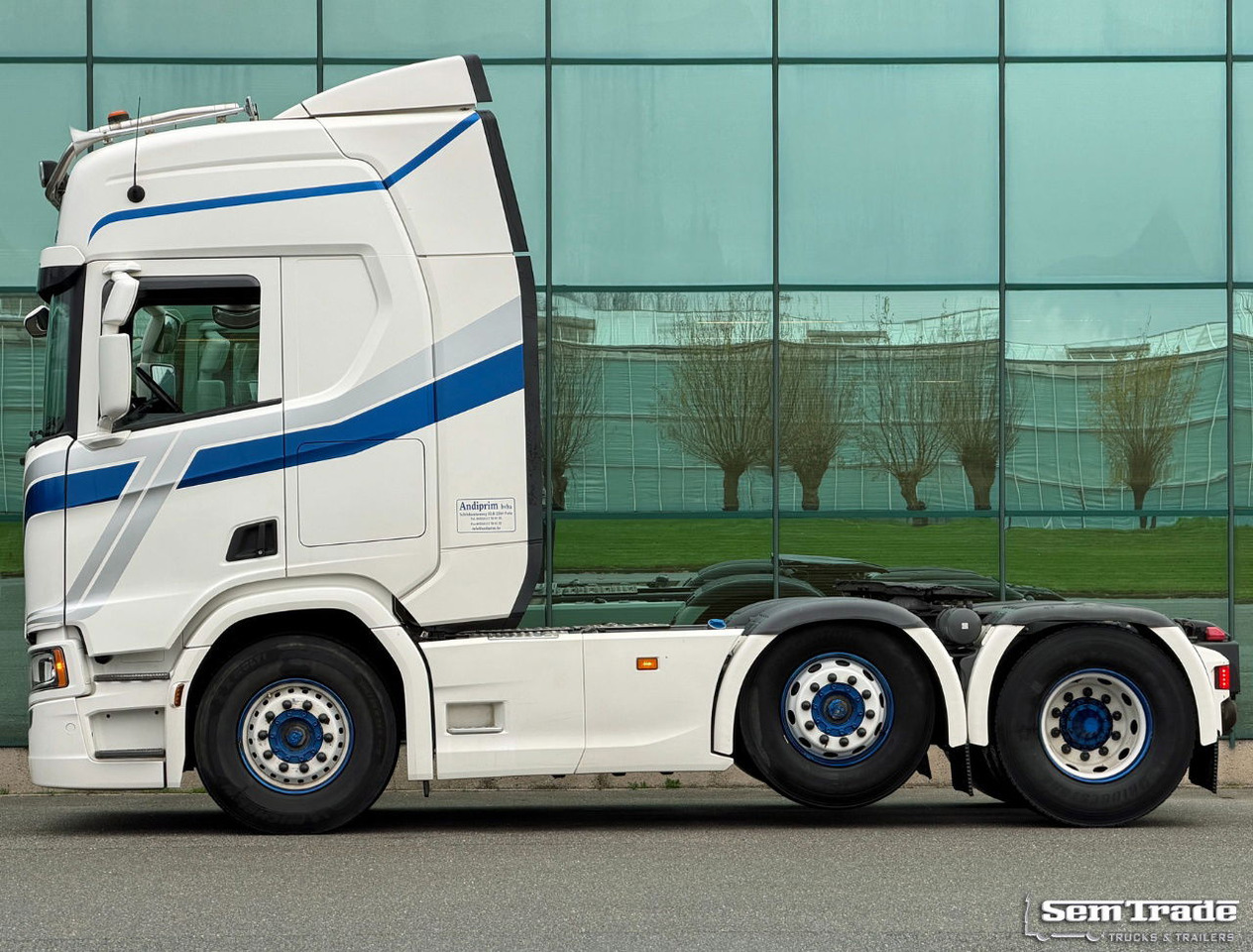 Scania R450 NGS Retarder Full AIR 2x Tanks 669.000 KM Belgium-Truck - Τράκτορας: φωτογραφία 2 Scania R450 NGS Retarder Full AIR 2x Tanks 669.000 KM Belgium-Truck - Τράκτορας: φωτογραφία 2