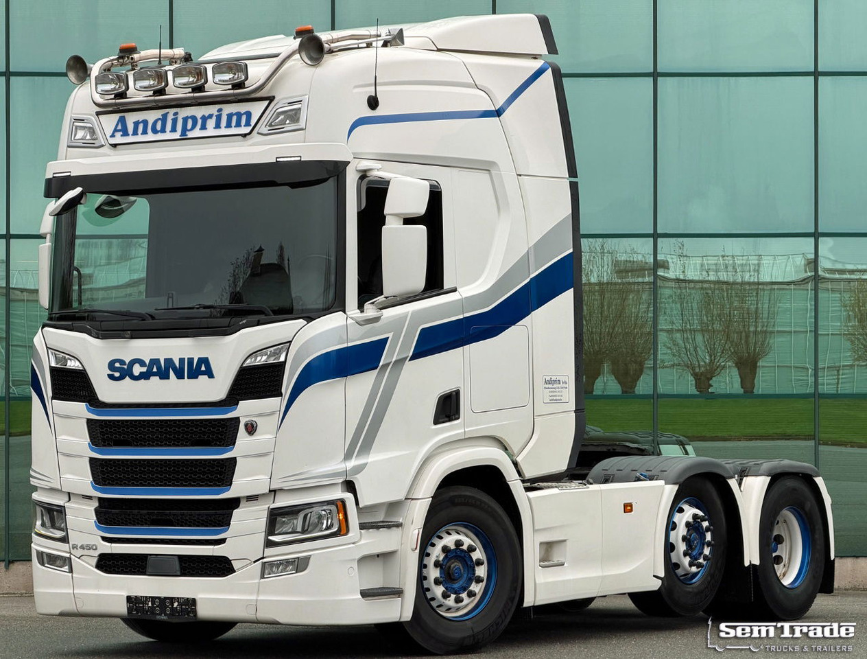 Scania R450 NGS Retarder Full AIR 2x Tanks 669.000 KM Belgium-Truck - Τράκτορας: φωτογραφία 1 Scania R450 NGS Retarder Full AIR 2x Tanks 669.000 KM Belgium-Truck - Τράκτορας: φωτογραφία 1