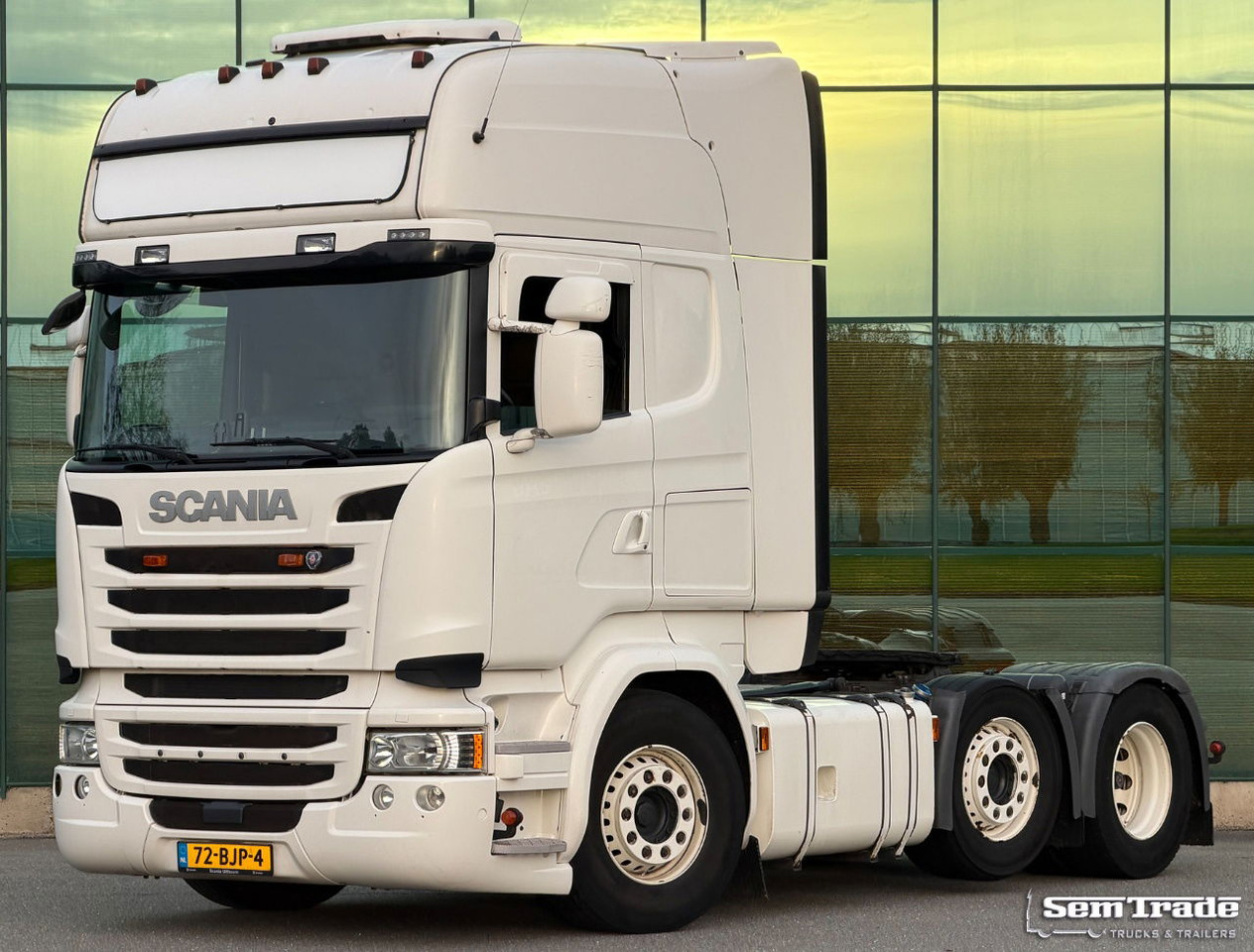 Scania R450 Topline 6X2 Twinsteer Retarder 2X Tanks Park Cooling TOP Condition - Τράκτορας: φωτογραφία 1 Scania R450 Topline 6X2 Twinsteer Retarder 2X Tanks Park Cooling TOP Condition - Τράκτορας: φωτογραφία 1