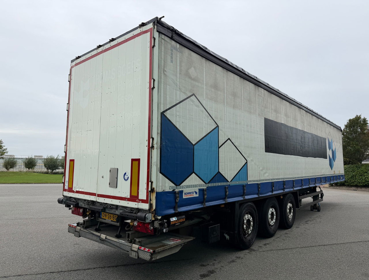 Schmitz Cargobull SCBS3T Disc Brakes Galvanised Chassis 2.000 KG Lift NL Trailer - Επικαθήμενο κουρτίνα: φωτογραφία 4 Schmitz Cargobull SCBS3T Disc Brakes Galvanised Chassis 2.000 KG Lift NL Trailer - Επικαθήμενο κουρτίνα: φωτογραφία 4