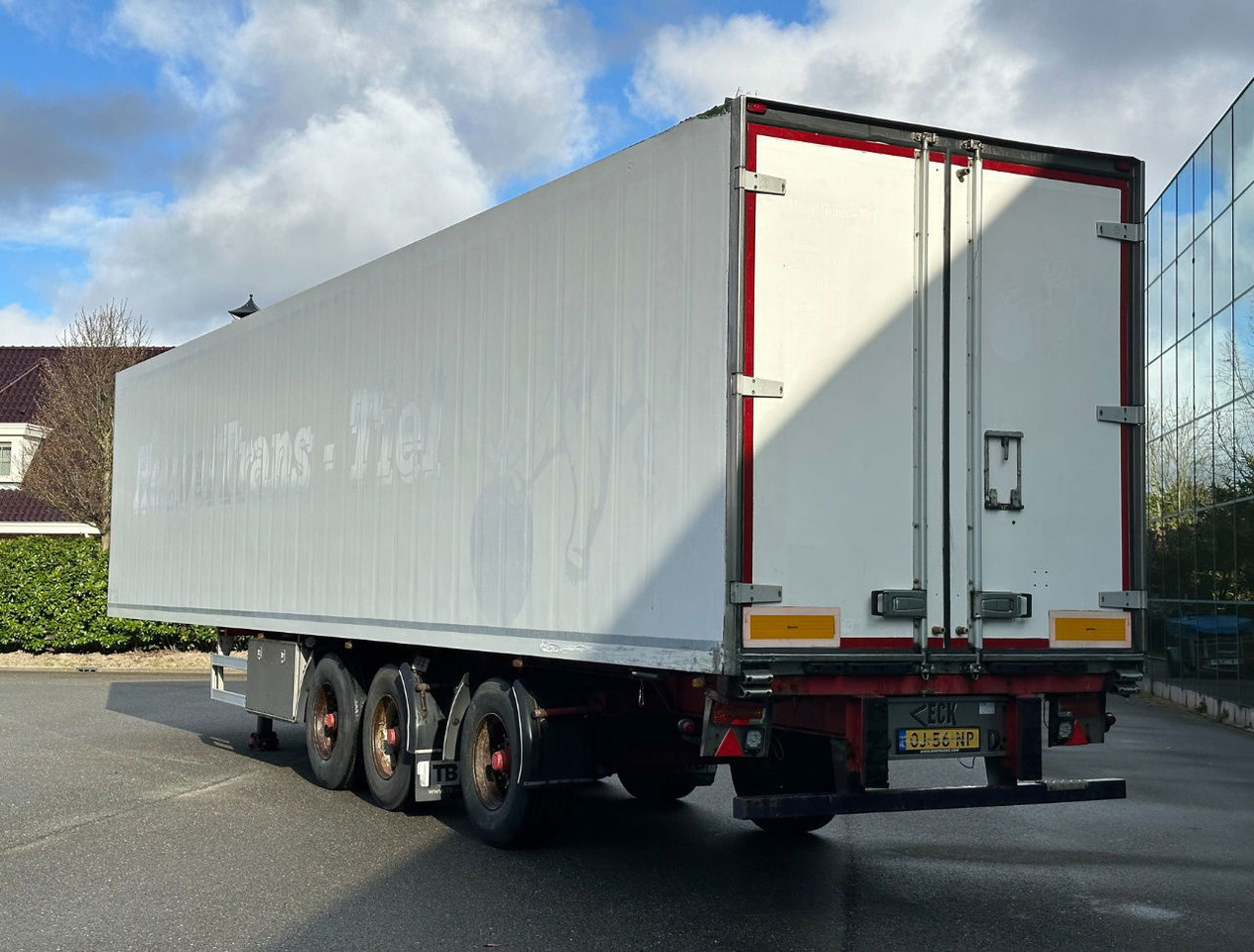 Van Eck 3 AS Koel Vries Carrier Vector 1800 Zeer Mooi Chassis Stuuras Tridec - Επικαθήμενο ψυγείο: φωτογραφία 3 Van Eck 3 AS Koel Vries Carrier Vector 1800 Zeer Mooi Chassis Stuuras Tridec - Επικαθήμενο ψυγείο: φωτογραφία 3