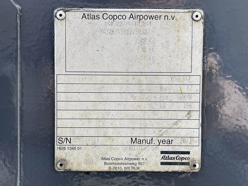 Atlas-Copco XAHS 347 CD - N - Αεροσυμπιεστής: φωτογραφία 4 Atlas-Copco XAHS 347 CD - N - Αεροσυμπιεστής: φωτογραφία 4