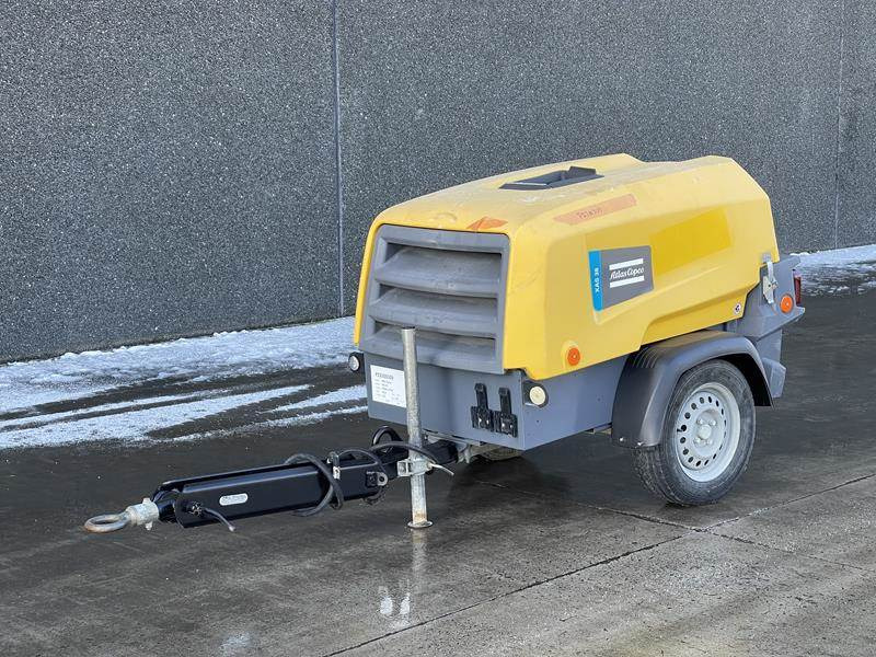 Atlas-Copco XAS 38 KD - Αεροσυμπιεστής: φωτογραφία 1 Atlas-Copco XAS 38 KD - Αεροσυμπιεστής: φωτογραφία 1