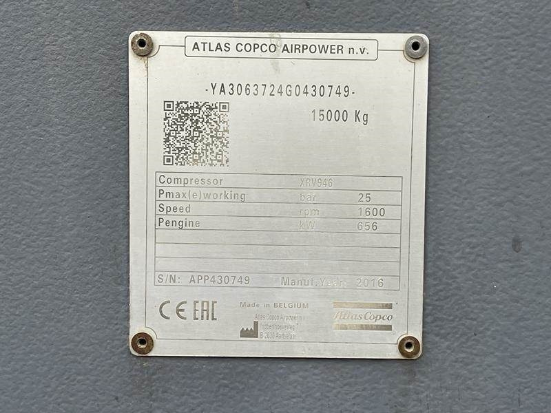 Atlas-Copco XRV 946 CD - Αεροσυμπιεστής: φωτογραφία 5 Atlas-Copco XRV 946 CD - Αεροσυμπιεστής: φωτογραφία 5