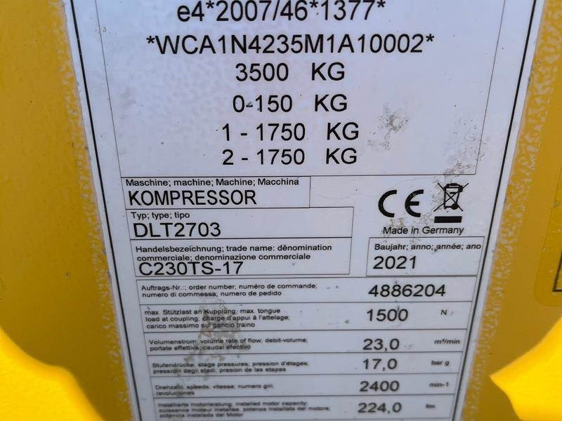 Compair C 230 TS - 17 - Αεροσυμπιεστής: φωτογραφία 2 Compair C 230 TS - 17 - Αεροσυμπιεστής: φωτογραφία 2