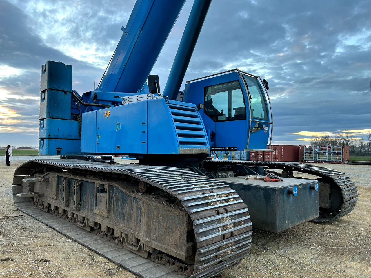 Liebherr LTR 1100 - Ερπυστριοφόρος γερανός: φωτογραφία 1 Liebherr LTR 1100 - Ερπυστριοφόρος γερανός: φωτογραφία 1