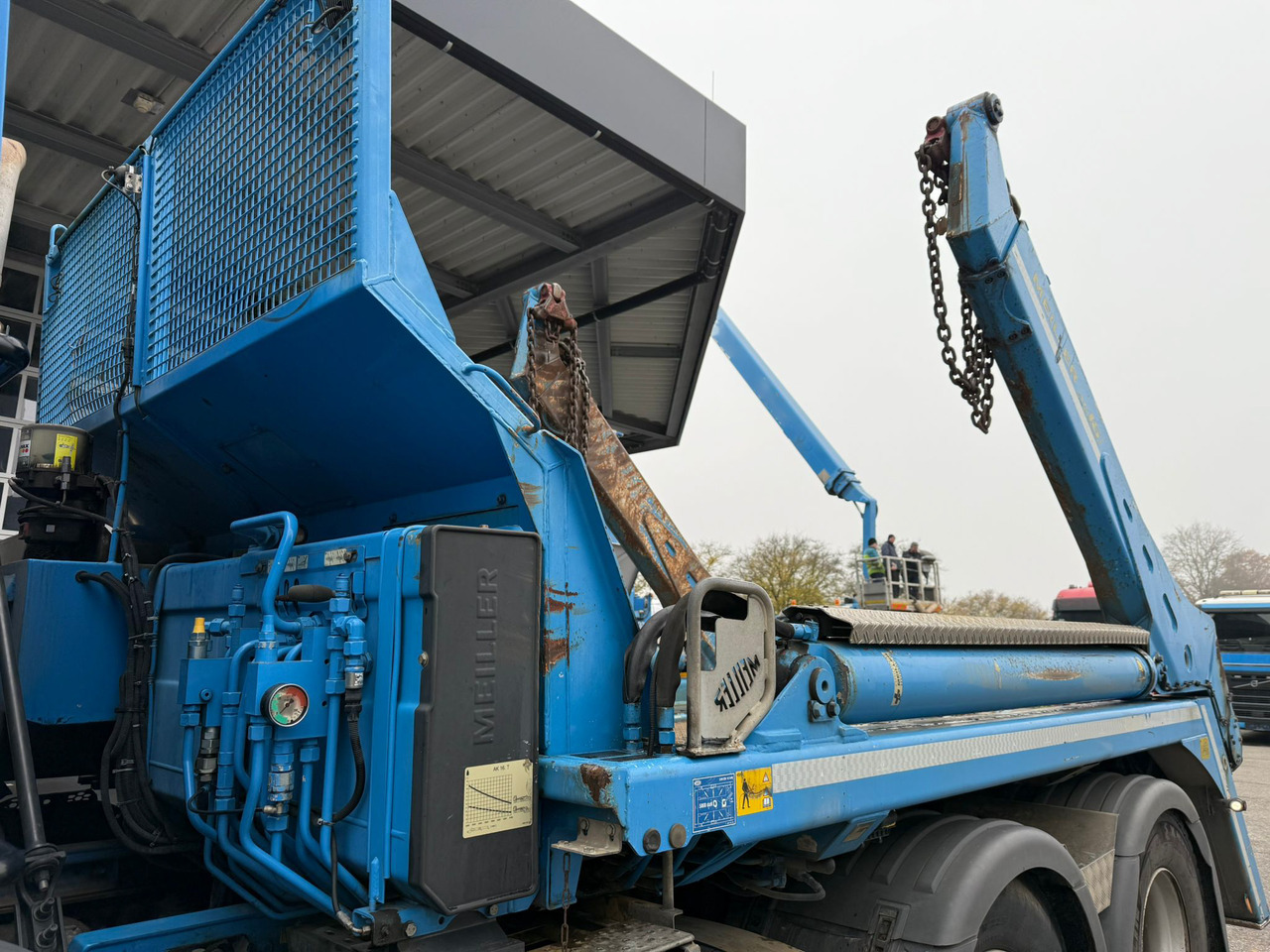 SCANIA P450 6x2 + AK16N TC - Φορτηγό καδοφόρος φορτωτής: φωτογραφία 2 SCANIA P450 6x2 + AK16N TC - Φορτηγό καδοφόρος φορτωτής: φωτογραφία 2