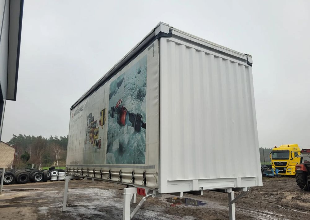 Krone Zabudowa BDF Krone 7,45m - Αμάξωμα με συρρόμενο μουσαμά: φωτογραφία 1 Krone Zabudowa BDF Krone 7,45m - Αμάξωμα με συρρόμενο μουσαμά: φωτογραφία 1