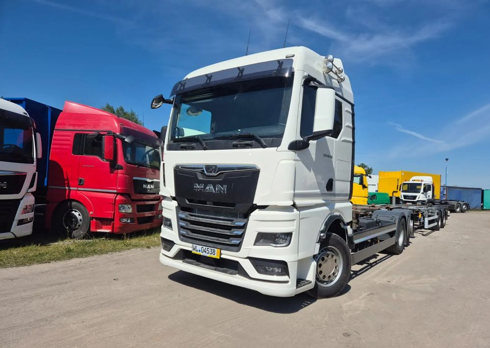 MAN MAN TGX BDF 26-510 oś skrętna - Φορτηγό σασί: φωτογραφία 1 MAN MAN TGX BDF 26-510 oś skrętna - Φορτηγό σασί: φωτογραφία 1