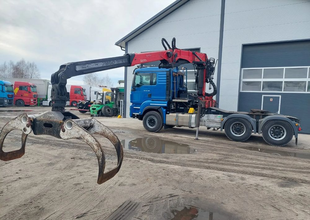 MAN TGS 26-480 6x4 do drewna PALFINGER Epsilon S 270L83 - Τράκτορας: φωτογραφία 1 MAN TGS 26-480 6x4 do drewna PALFINGER Epsilon S 270L83 - Τράκτορας: φωτογραφία 1