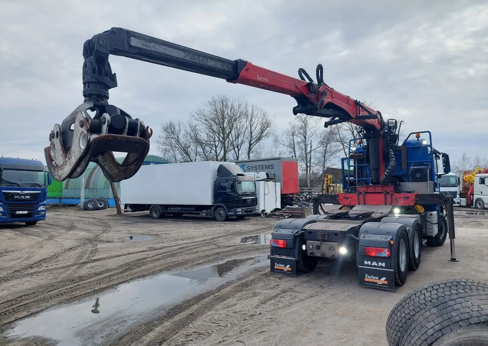 MAN TGS 26-480 6x4 do drewna PALFINGER Epsilon S 270L83 - Τράκτορας: φωτογραφία 1 MAN TGS 26-480 6x4 do drewna PALFINGER Epsilon S 270L83 - Τράκτορας: φωτογραφία 1