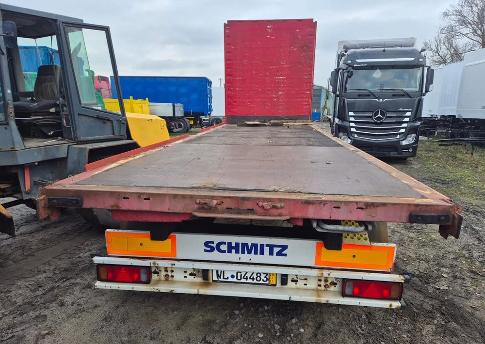 Schmitz Cargobull Przyczepa platforma Schmitz Krone - Τρέιλερ πλατφόρμα/ Καρότσα: φωτογραφία 1 Schmitz Cargobull Przyczepa platforma Schmitz Krone - Τρέιλερ πλατφόρμα/ Καρότσα: φωτογραφία 1