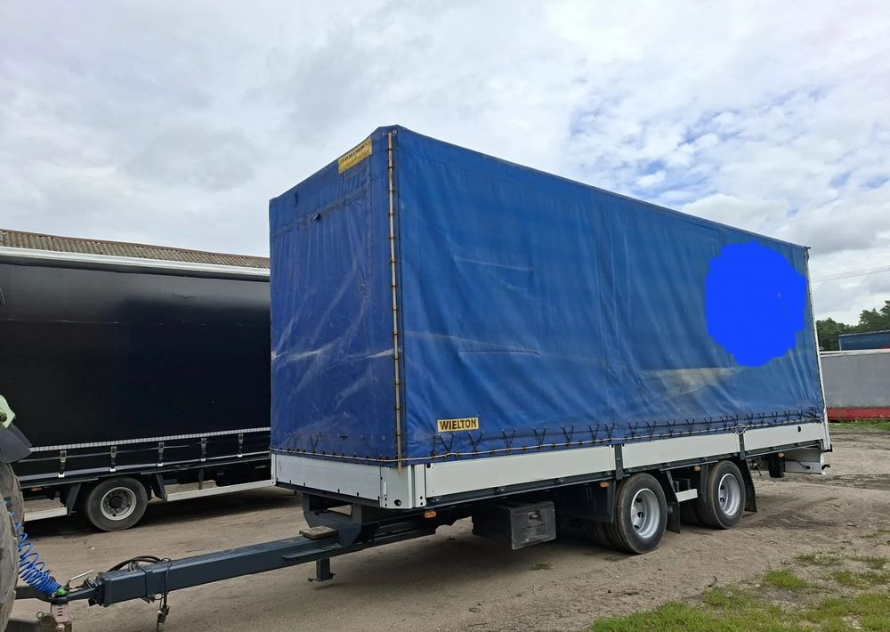 Wielton Tandem 20 palet przyczepa - Τρέιλερ κουρτίνα: φωτογραφία 3 Wielton Tandem 20 palet przyczepa - Τρέιλερ κουρτίνα: φωτογραφία 3