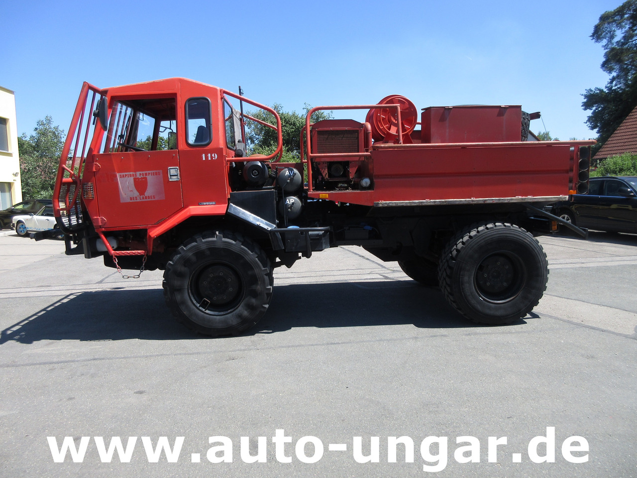 BRIMONT PM ETR Feuerwehr 4x4x4 AHK verwindbarer Rahmen Off-Road Winde Kriechgang - Πυροσβεστικό όχημα: φωτογραφία 4 BRIMONT PM ETR Feuerwehr 4x4x4 AHK verwindbarer Rahmen Off-Road Winde Kriechgang - Πυροσβεστικό όχημα: φωτογραφία 4