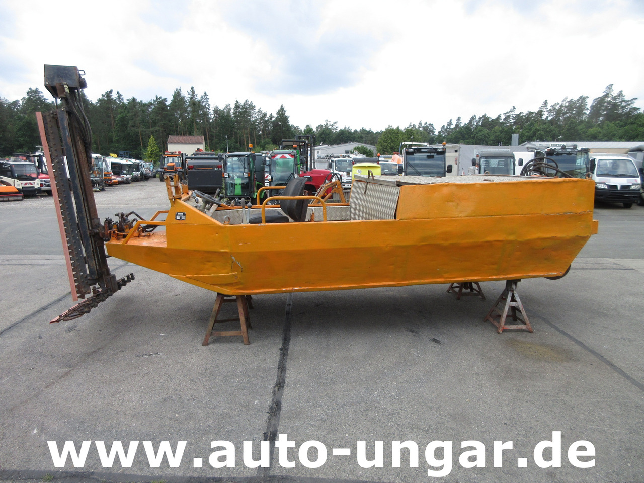 Gödde Mähboot O 420 T-Mähbalken + Seitenmäher Aquatic Weed Harvester - Κοινοτικο όχημα/ Ειδικό όχημα: φωτογραφία 2 Gödde Mähboot O 420 T-Mähbalken + Seitenmäher Aquatic Weed Harvester - Κοινοτικο όχημα/ Ειδικό όχημα: φωτογραφία 2