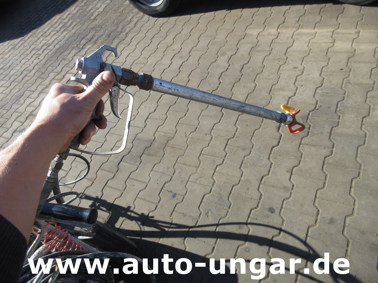 Graco LineLazer Striper GM 5000 Airless Roadmarking Machine Straßenmarkierung - Μηχανών ασφάλτου: φωτογραφία 5 Graco LineLazer Striper GM 5000 Airless Roadmarking Machine Straßenmarkierung - Μηχανών ασφάλτου: φωτογραφία 5