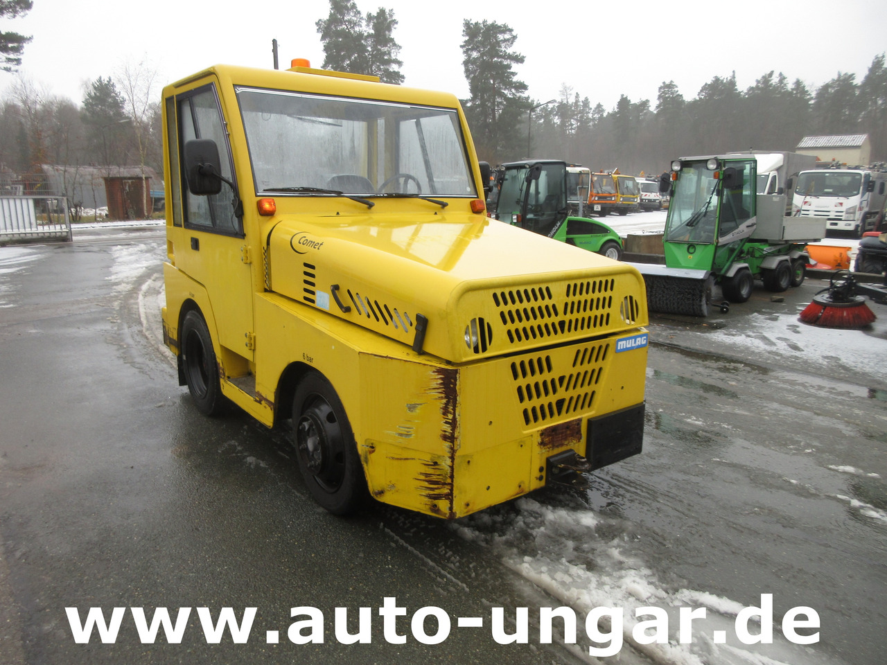 MULAG Comet 6D Diesel Schlepper Push-Back GSE Gepäckwagen - Ελκυστήρας αποσκευών: φωτογραφία 1 MULAG Comet 6D Diesel Schlepper Push-Back GSE Gepäckwagen - Ελκυστήρας αποσκευών: φωτογραφία 1