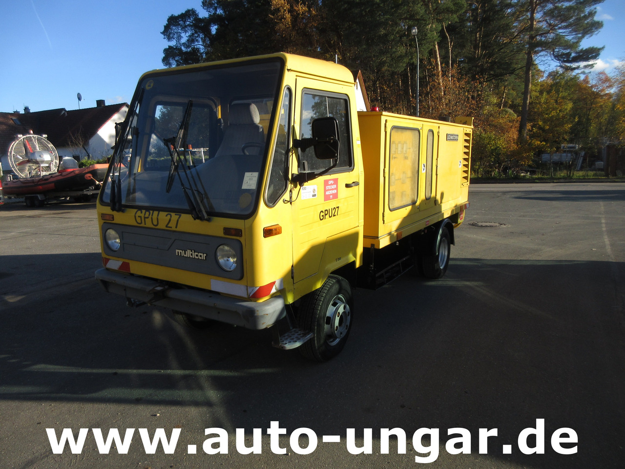 MULTICAR M26 Lechmotoren GPU Ground Power Unit - used GSE - 28V DC & 115V 400Hz - Επίγεια μονάδα ισχύος: φωτογραφία 2 MULTICAR M26 Lechmotoren GPU Ground Power Unit - used GSE - 28V DC & 115V 400Hz - Επίγεια μονάδα ισχύος: φωτογραφία 2