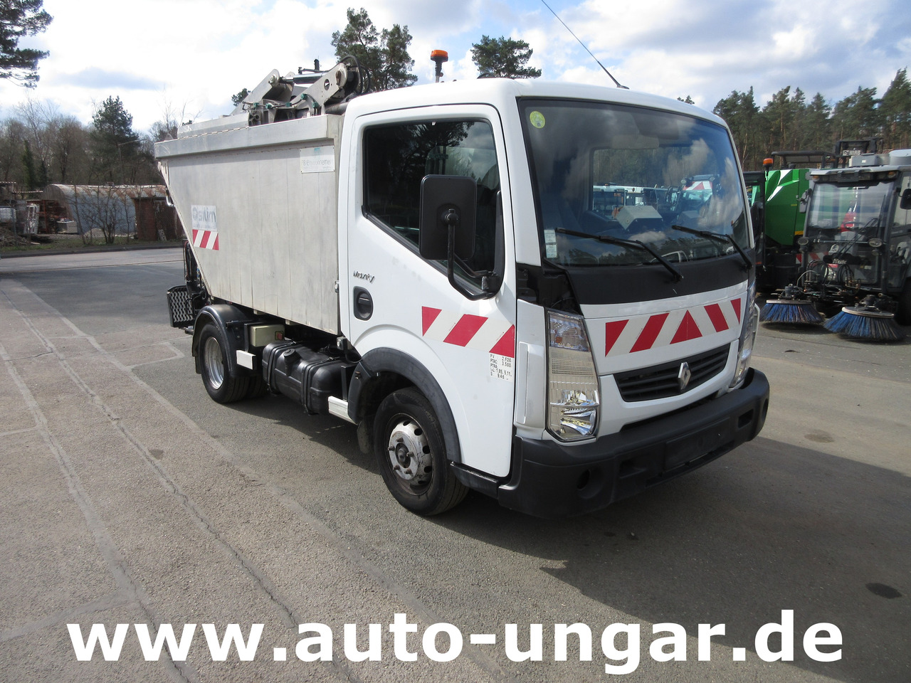 Renault Maxity Müllwagen 3.500kg Lifter Presse Kipper Tritt - Απορριμματοφόρο: φωτογραφία 1 Renault Maxity Müllwagen 3.500kg Lifter Presse Kipper Tritt - Απορριμματοφόρο: φωτογραφία 1