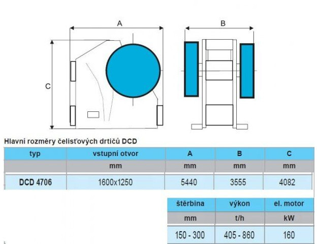 DCD - 4706 (CZ) 405-860 t/h DEMONTovan! DISMANTLED - Θραυστήρας σιαγόνων: φωτογραφία 4 DCD - 4706 (CZ) 405-860 t/h DEMONTovan! DISMANTLED - Θραυστήρας σιαγόνων: φωτογραφία 4