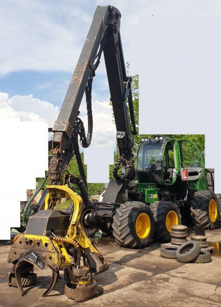 John Deere 1270E 6W - Συλλεκτική μηχανή - forest harvester: φωτογραφία 2 John Deere 1270E 6W - Συλλεκτική μηχανή - forest harvester: φωτογραφία 2