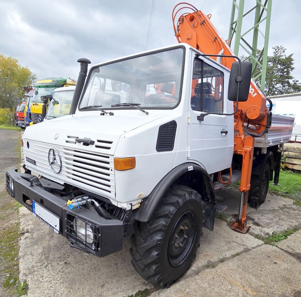 Mercedes-Benz UNIMOG 427.11 +12m! - Φορτηγό ανατρεπόμενο, Φορτηγό με γερανό: φωτογραφία 4 Mercedes-Benz UNIMOG 427.11 +12m! - Φορτηγό ανατρεπόμενο, Φορτηγό με γερανό: φωτογραφία 4