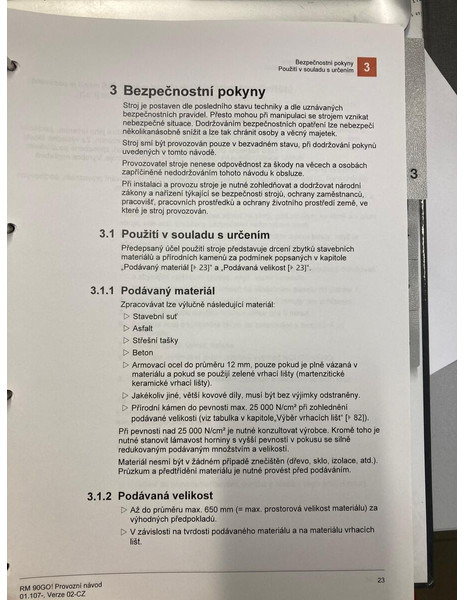 Κρουστικός θραυστήρας Rubble Master RM90 GO!: φωτογραφία 12 Κρουστικός θραυστήρας Rubble Master RM90 GO!: φωτογραφία 12